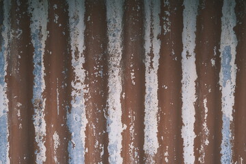 corrugated steel metal with rust background