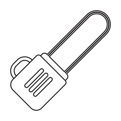 chainsaw icon vector