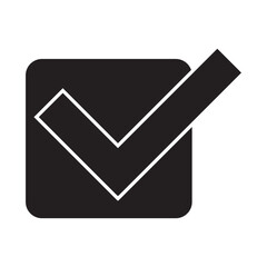 tick icon vector
