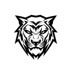 Tiger - Cybersport Vector Logo Design