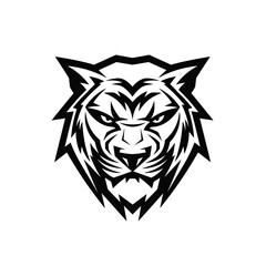 Obraz premium Tiger - Cybersport Vector Logo Design