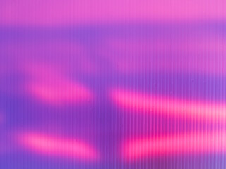 Reflection on plastic sheet for abstract minimalist background