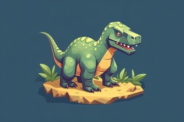 Isometric dinosaur illustrations have captivated the imaginations of both dinosaur enthusiasts and art lovers alike. These unique artworks bring prehistoric creatures to life.