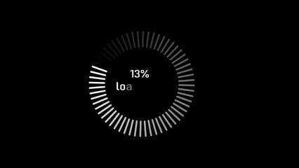 abstract loading bar icon illustration background 