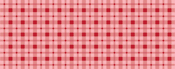 red fabric pattern texture - vector textile background for your design	