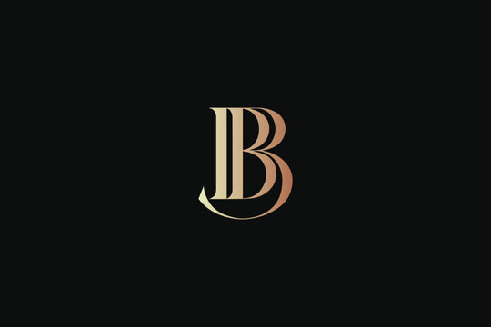 BB letter luxury creative design modern style creative golden wordmark design typography illustration, bb golden elegant, bb luxury initials 