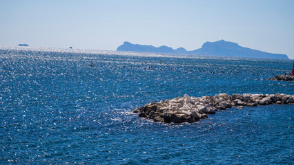 wezuwiusz włochy piękny krajobraz bolonia neapol morze ocean