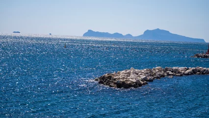 Fotobehang Bolonia strand, Tarifa, Spanje wezuwiusz włochy piękny krajobraz bolonia neapol morze ocean