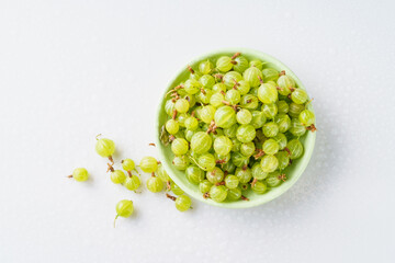 Fresh lantern fruit isolated on white background