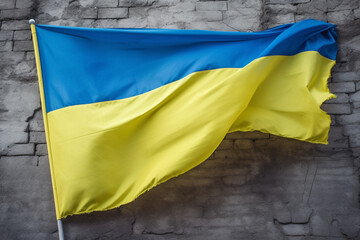 National flag of Ukraine