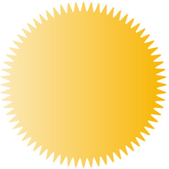 yellow sun illustration
