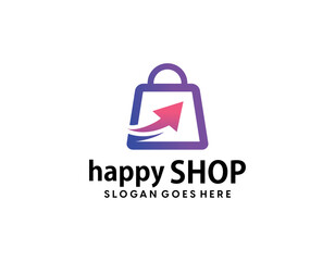 Shopping Cart Logo, Electronic commerce, Shop Logo Vector Inspiration