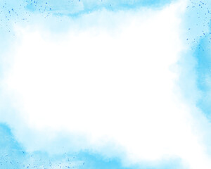 Blue watercolor backgrounds which use for illustrations work and other media uses