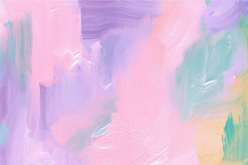 Pastel acrylic texture painting abstract banner background, Handmade organic original with high resolution scanned file technique