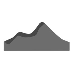 Gray Mountain Vector