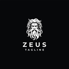 Zeus logo design vector illustration