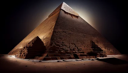 Foto op Canvas pyramids of giza. great pyramid of giza country © STOCK PHOTO 4 U