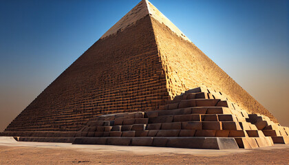 pyramids of giza. great pyramid of giza country - obrazy, fototapety, plakaty