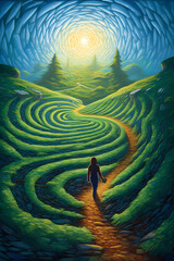 The journey is the reward, The way is the goal, Generative AI