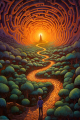 The journey is the reward, The way is the goal, Generative AI