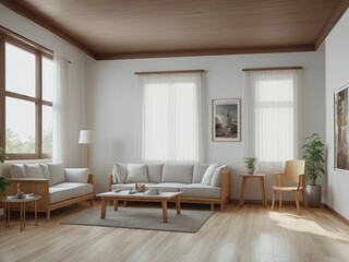 Fototapeta premium modern living room