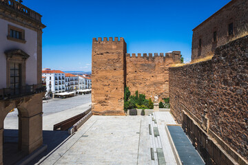 In the historic centre of Caseres