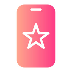 phone gradient icon