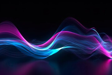 Electric Enchantment: A Fantastic Light Animation with Colorful Electric Swirls and a Luminous Blue Background, Evoking a Mesmerizing Sky of Light Sky Blue, Dark Blue, and Dark Pink, Illuminated with 