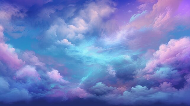blue sky and clouds HD 8K wallpaper Stock Photography Photo Image