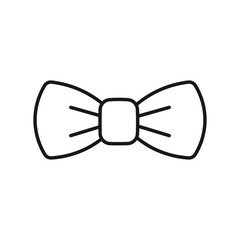 Bow tie icon. The bow is a symbol of celebration.