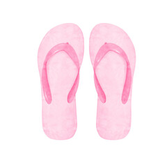 Pink flipflops