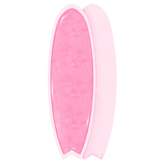 pink surfboard