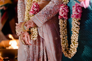 bride's hand