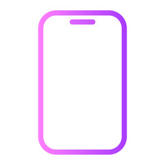 smartphone gradient icon