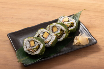 穴子の高菜太巻　