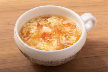 トマトと卵のスープ