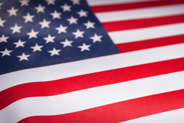 Naklejka premium United States flag. Generative AI