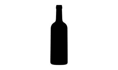 wine bottle logo
