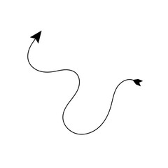 Abstract Line Arrow