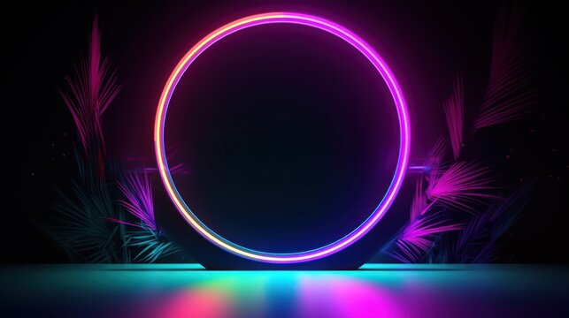 abstract background with glowing lights HD 8K wallpaper Stock Photography Photo Image