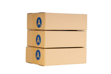 Cardboard box stacking