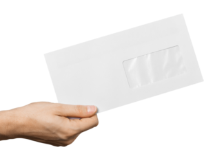 Hand Giving an Envelope