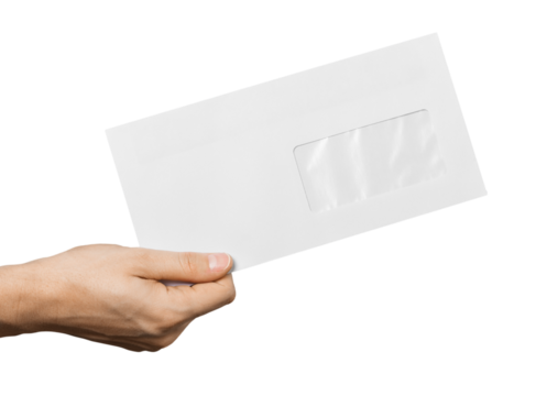 Hand Giving an Envelope