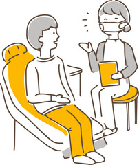 歯医者　カウンセリング　看護師　治療