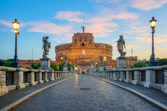 Castel Sant'Angelo in Rome city, Italy