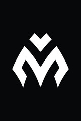 MV latter logo