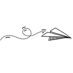 Paper airplane