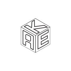 These designs are cube  vector and font letter logo design.