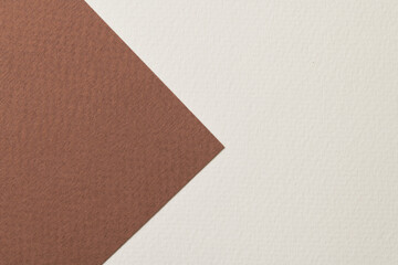 Rough kraft paper background, paper texture gray brown colors. Mockup with copy space for text
