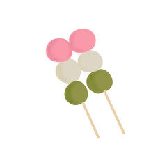lollipop isolated on white